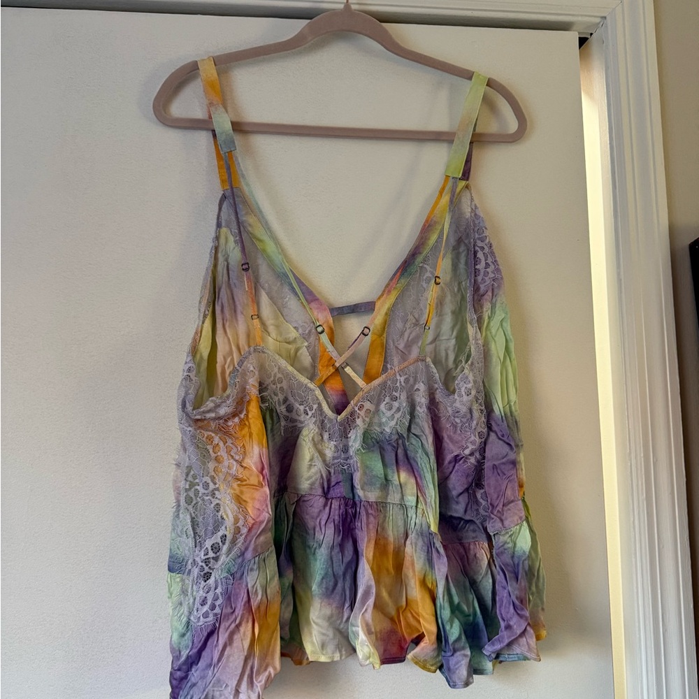 NWT Anthropologie Lyre Bird Silky Pajama Set - Picture 9 of 11